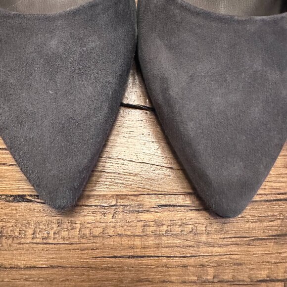 COCLICO Slingback pumps in grey suede and metallic leather! Size 38.5 - Picture 2 of 8
